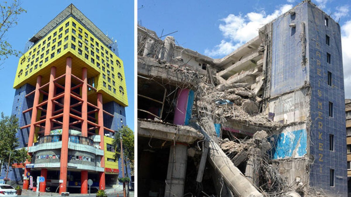 Dünyanın en saçma binası yıkılınca kurban kestiler
