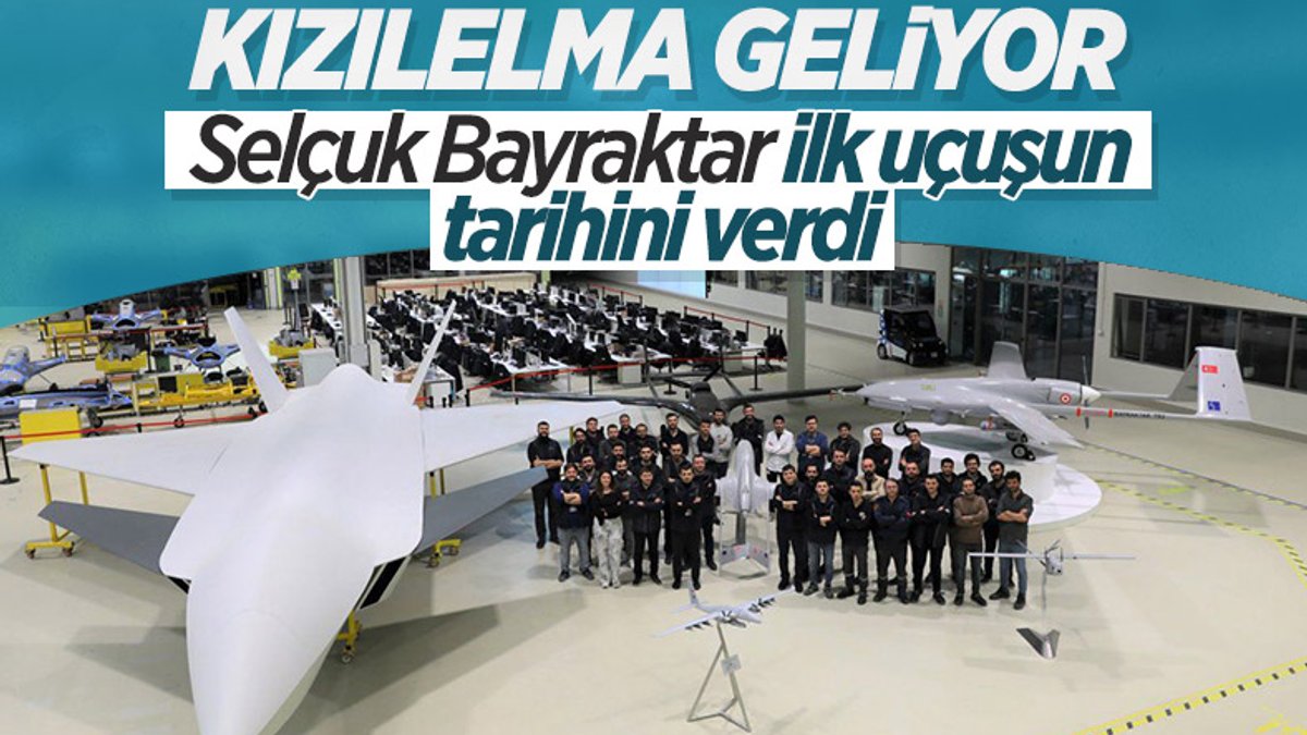 Selçuk Bayraktar, Kızılelma'nın ilk uçuş tarihini açıkladı