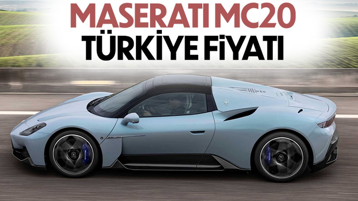 Maserati MC20'nin Türkiye fiyatı belli oldu