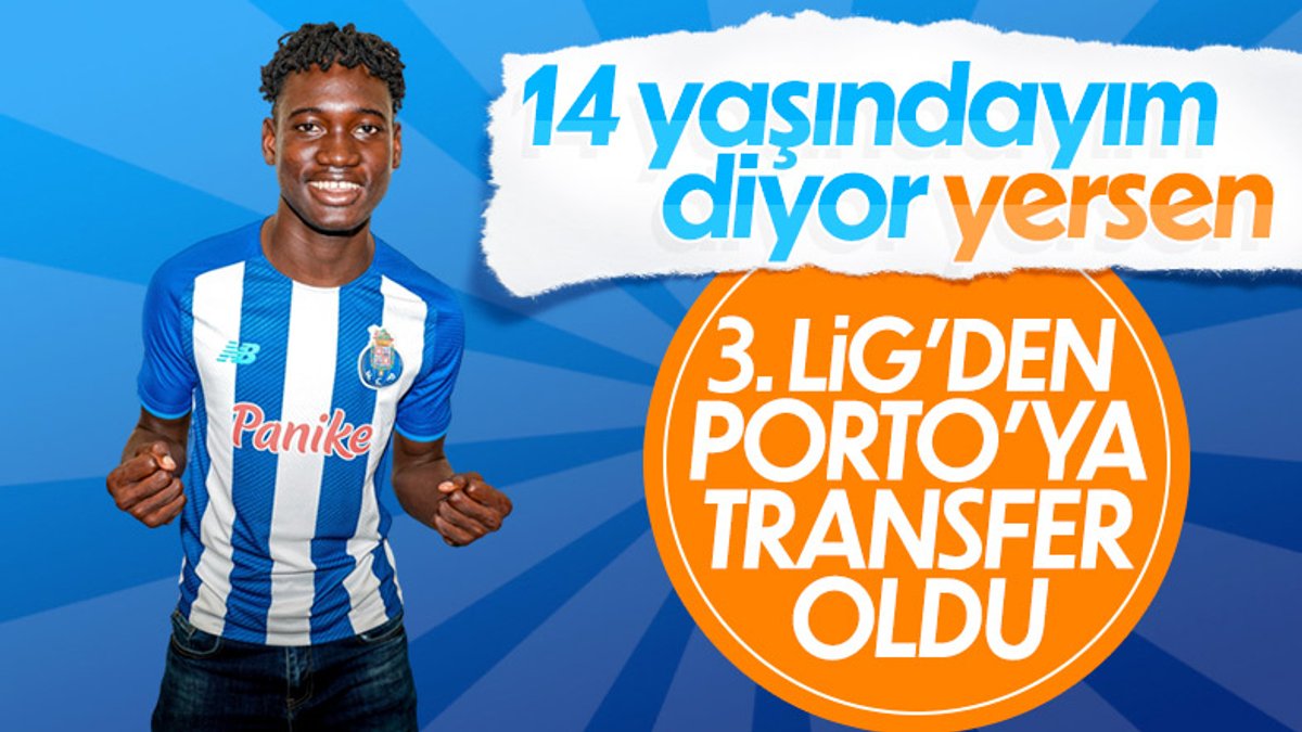 Porto'nun yeni transferinin yaşı şaşırttı