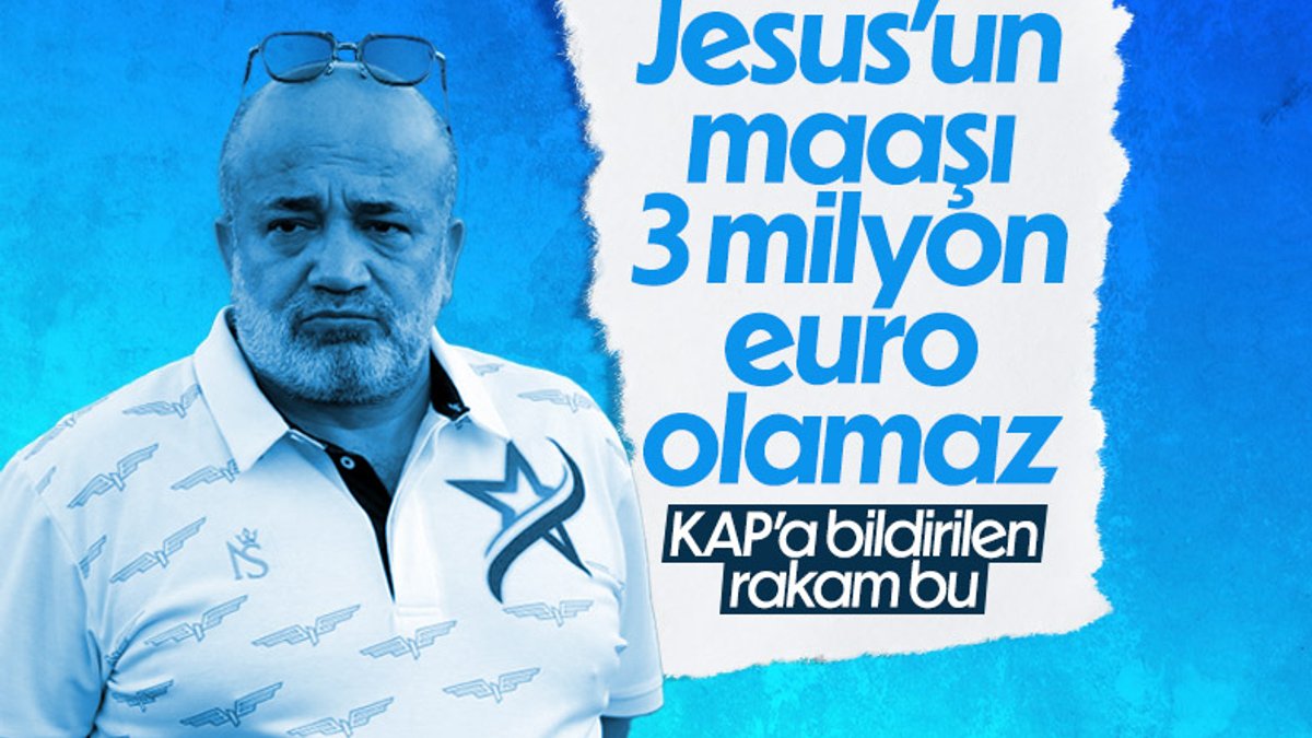 Murat Sancak: Jorge Jesus'un maaşı 3 milyon euro mu