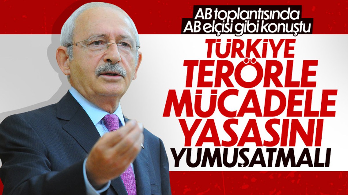 Kemal Kılıçdaroğlu, terörle mücadele yasasında değişiklik vadetti