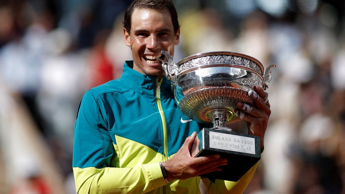Fransa Açık tek erkeklerde Rafael Nadal şampiyon