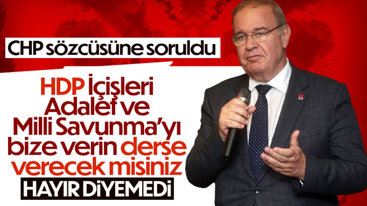 CHP'li Öztrak'a soruldu: HDP isterse kritik bakanlıkları verecek misiniz
