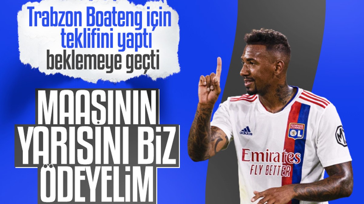 Trabzonspor, Boateng için teklifini yaptı