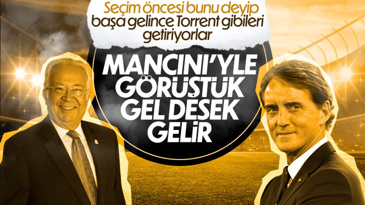 Eşref Hamamcıoğlu: Mancini'ye gel desek gelir