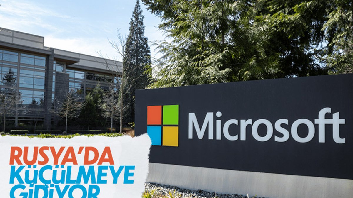 Microsoft, Rusya'da küçülmeye gidiyor