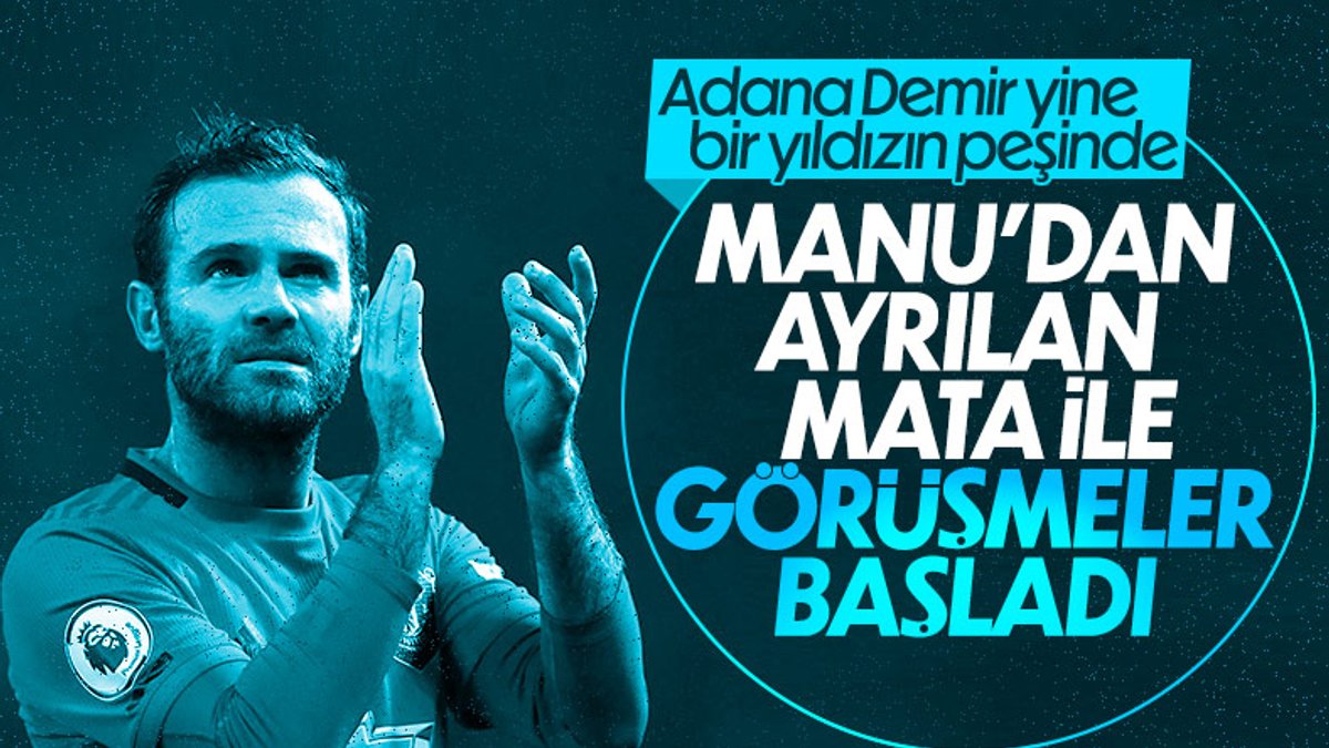 Adana Demirspor, Juan Mata ile görüşmelere başladı