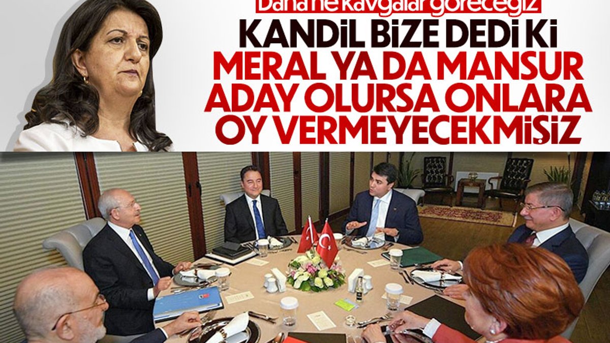 HDP'den Mansur Yavaş ve Meral Akşener'in adaylığına veto