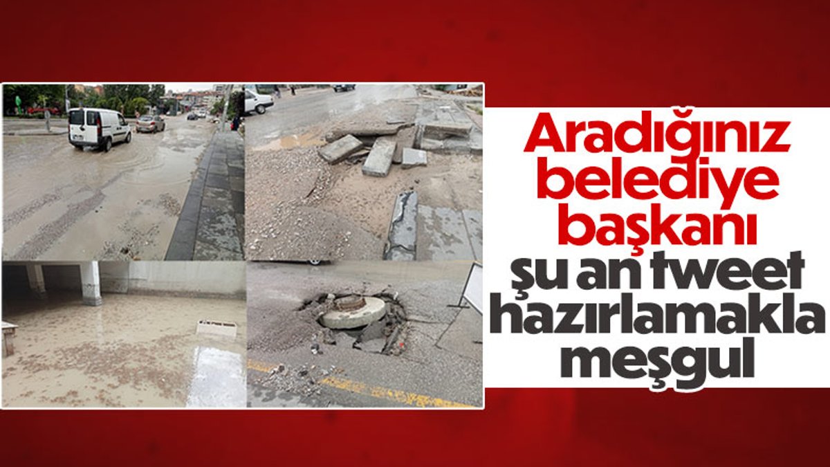 Ankara'da her yağış sonrası yine aynı manzara