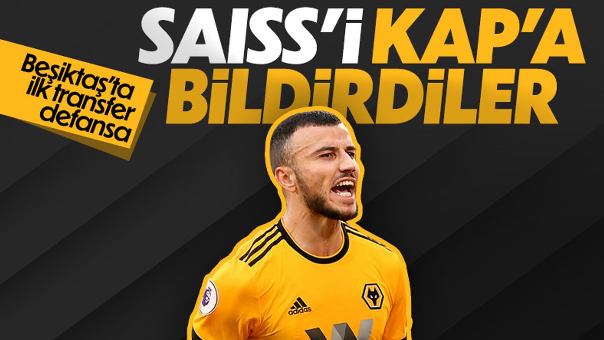 Beşiktaş, Romain Saiss'i KAP'a bildirdi