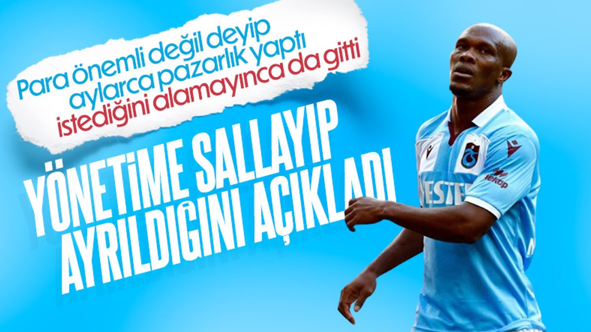 Nwakaeme, Trabzonspor'dan ayrıldı