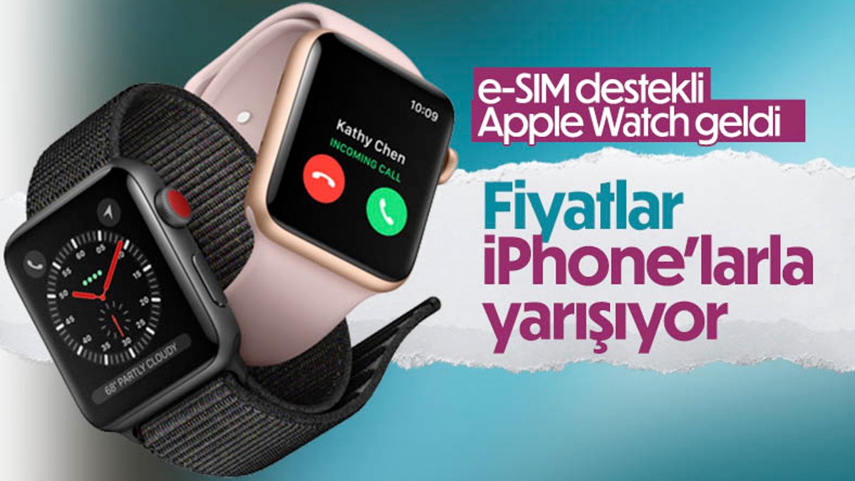 e-SIM destekli Apple Watch modelleri Türkiye'de ön siparişe açıldı