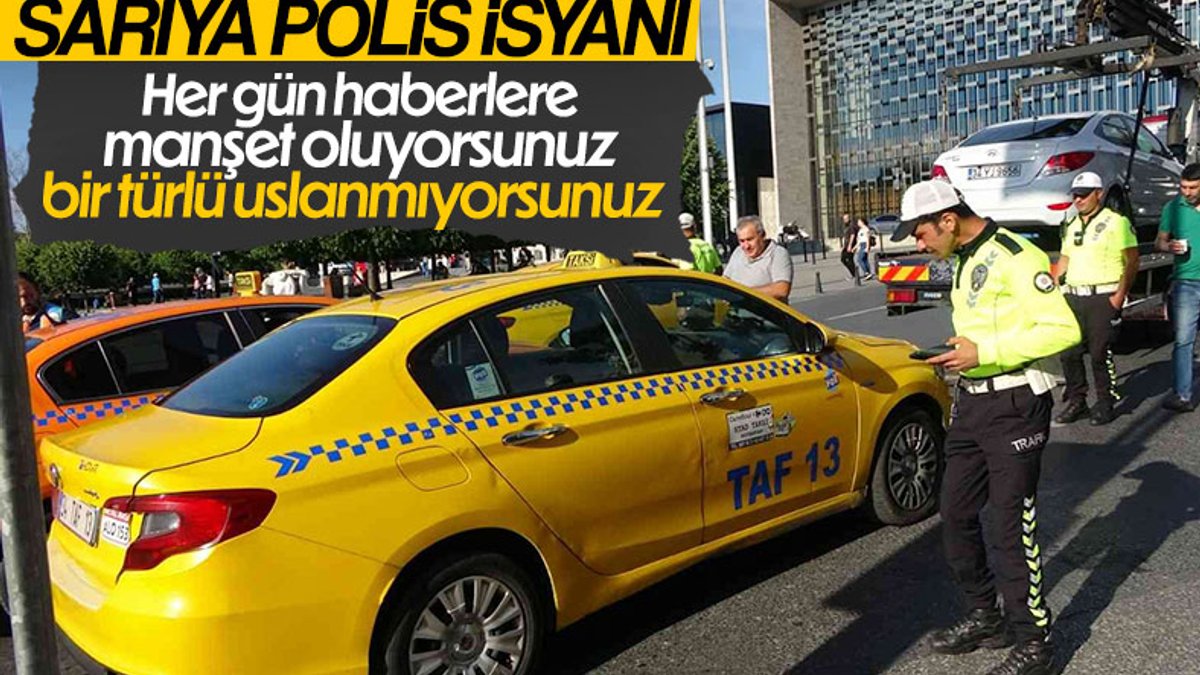 Taksim'de ticari taksi denetimi: Ceza yağdı