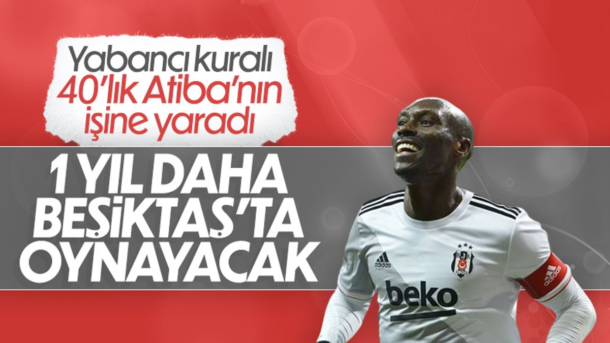 Beşiktaş, Atiba Hutchinson ile sözleşme yenileyecek