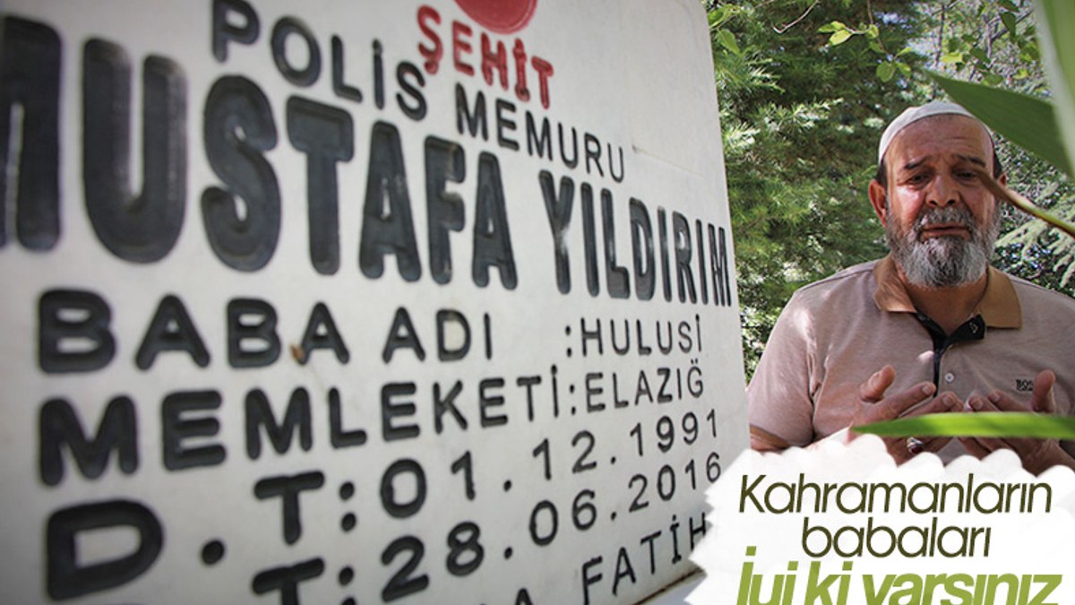 Babalar Gününde şehit evladının kabrine gitti: O geleceğine, biz geldik