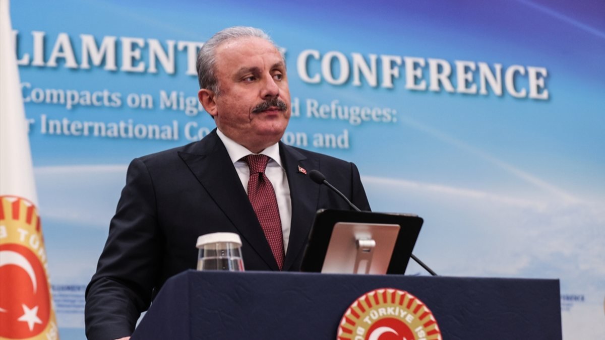 Mustafa Şentop: Türkiye göç konusunda yalnız bırakıldı