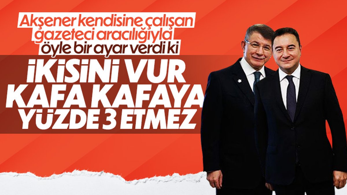 Ali Babacan ile Ahmet Davutoğlu muhalif medyada dışlanıyor