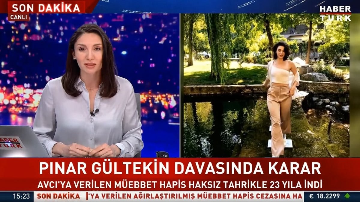 Pınar Gültekin davasından çıkan karar, Habertürk spikerini isyan ettirdi