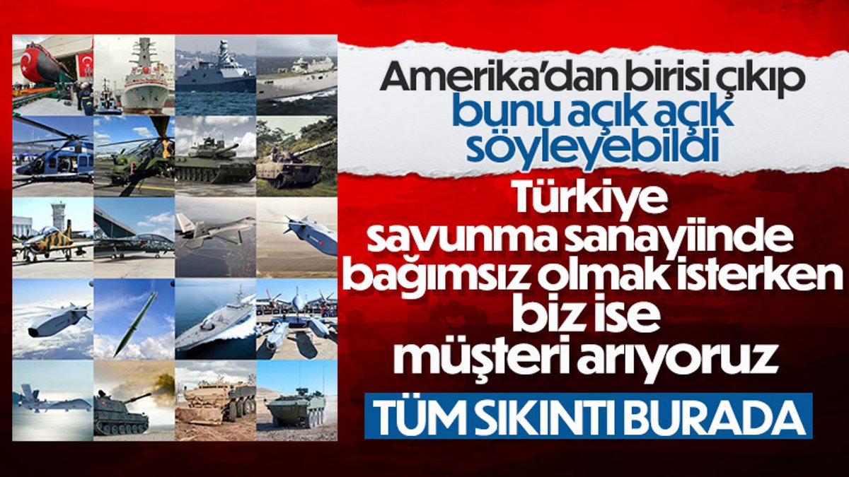 ABD'li eski yetkili: Türkiye, savunma sanayi konusunda bağımsız olmak istiyor