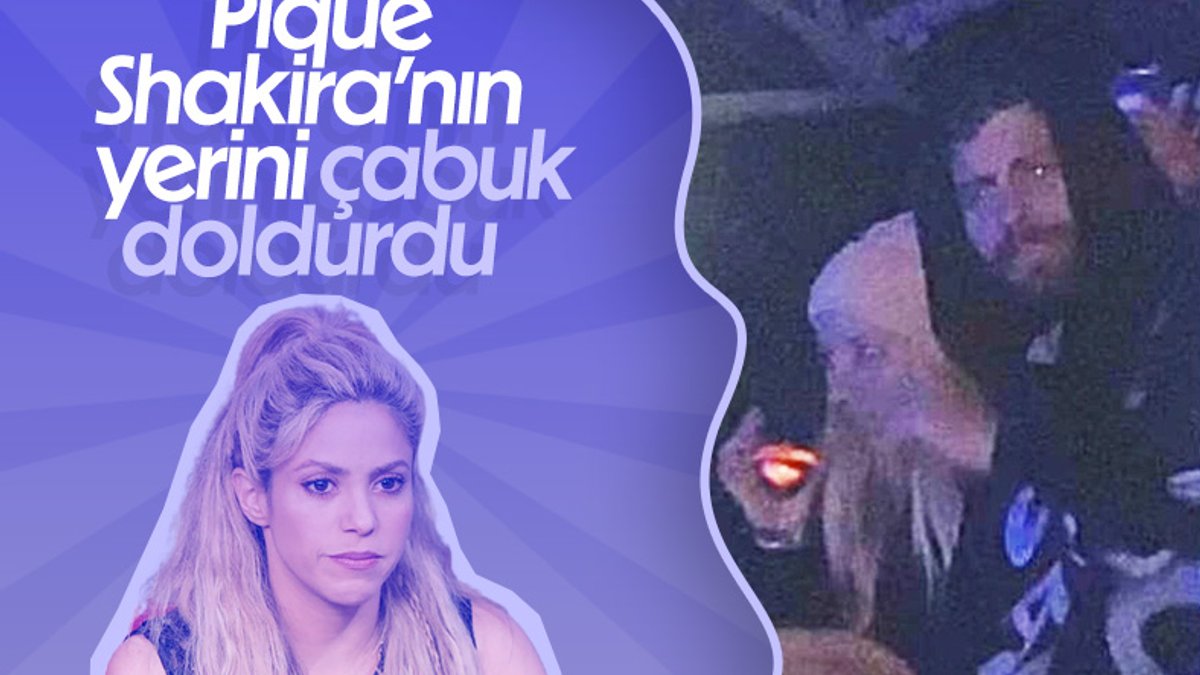 Gerard Pique, Shakira sonrası sarışın bir kadınla görüldü