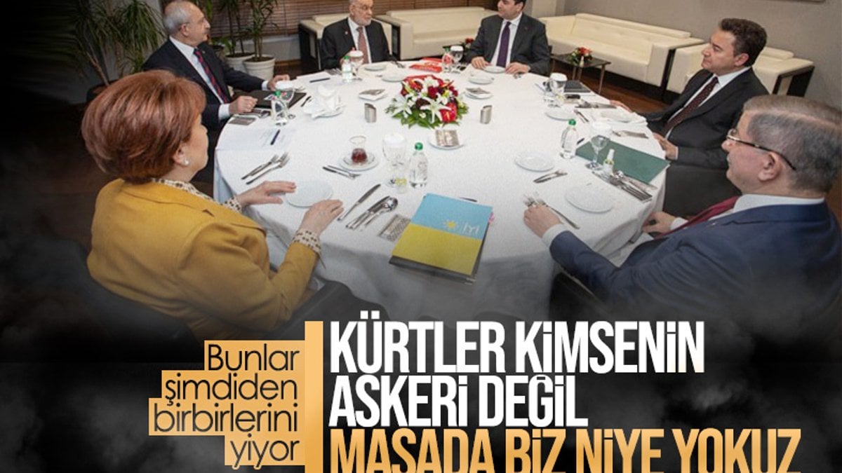 HDP'den 6'lı masa eleştirisi: Biz neden yokuz