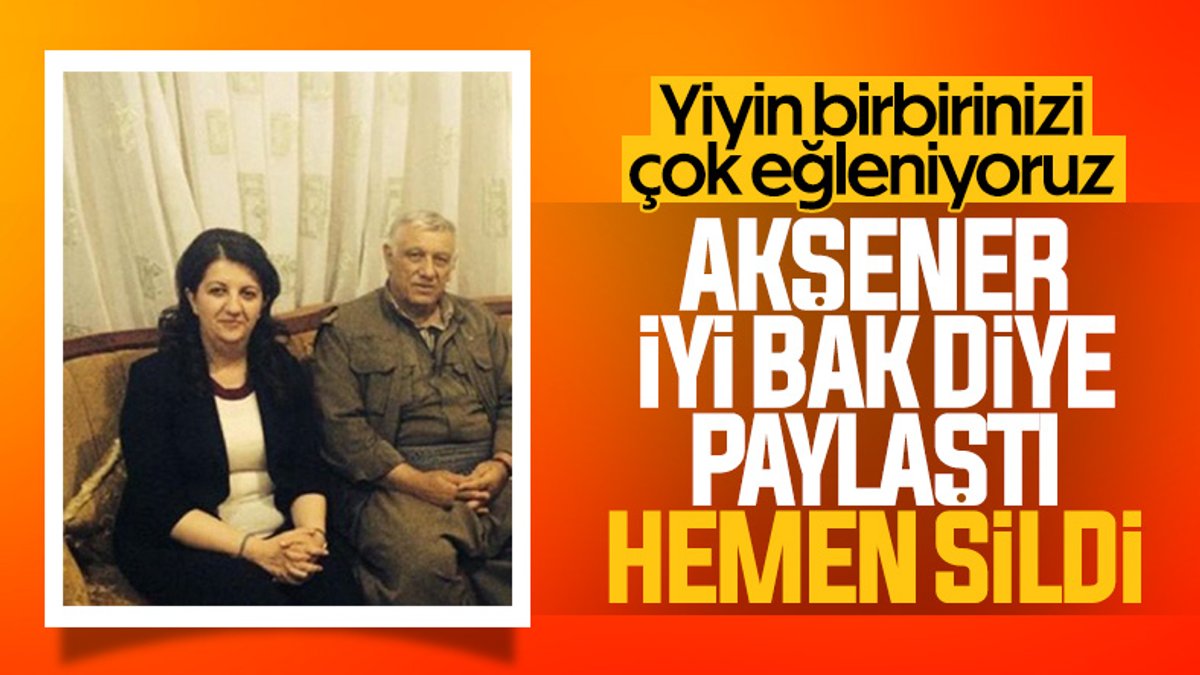 HDP'li Pervin Buldan'dan Kandil fotoğrafı paylaşımı