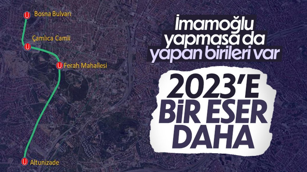 Hilmi Türkmen, Çamlıca metrosu için tarih verdi