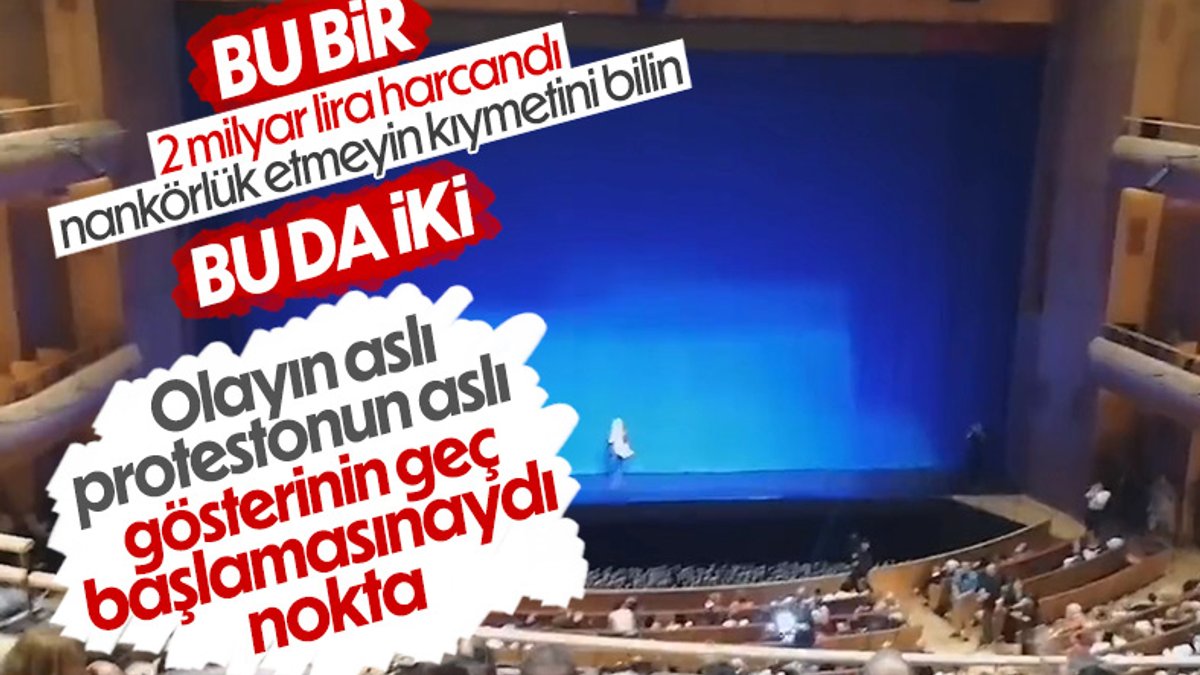 AKM'de Emine Erdoğan'a protesto iddiasında gerçek ortaya çıktı