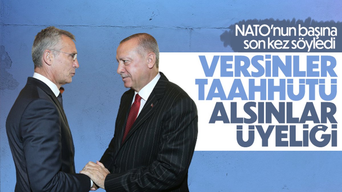 Cumhurbaşkanı Erdoğan ve Stoltenberg, İsveç ile Finlandiya'yı görüştü