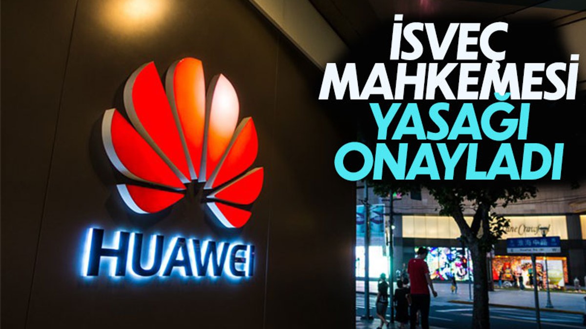 İsveç mahkemesi Huawei'nin 5G donanım satışını yasakladı