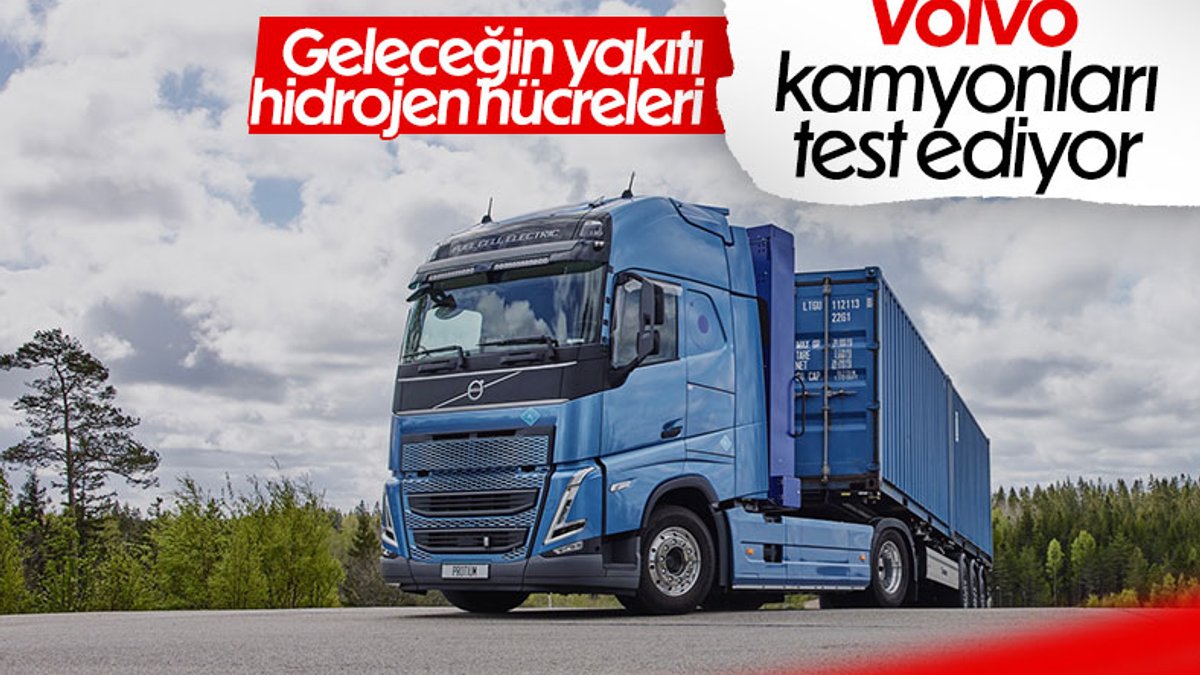 Volvo, hidrojen yakıtlı kamyonunu test etmeye başladı