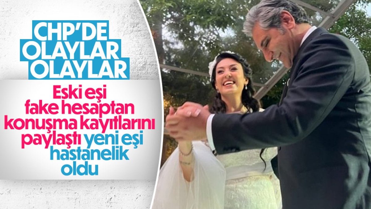 Eski eşi CHP'li Aykut Erdoğdu'nun ses kaydını paylaştı