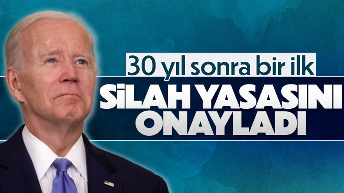 Joe Biden, silah kontrolü yasasını onayladı