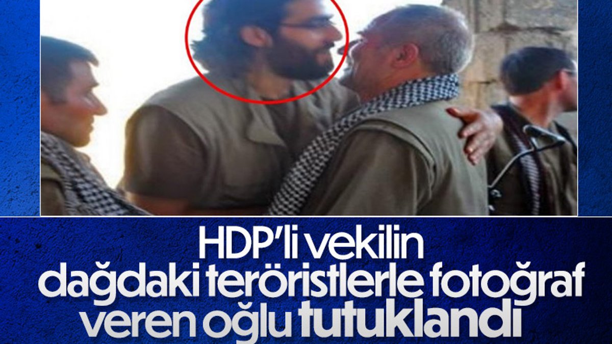 HDP'li Hüda Kaya’nın oğlu tutuklandı