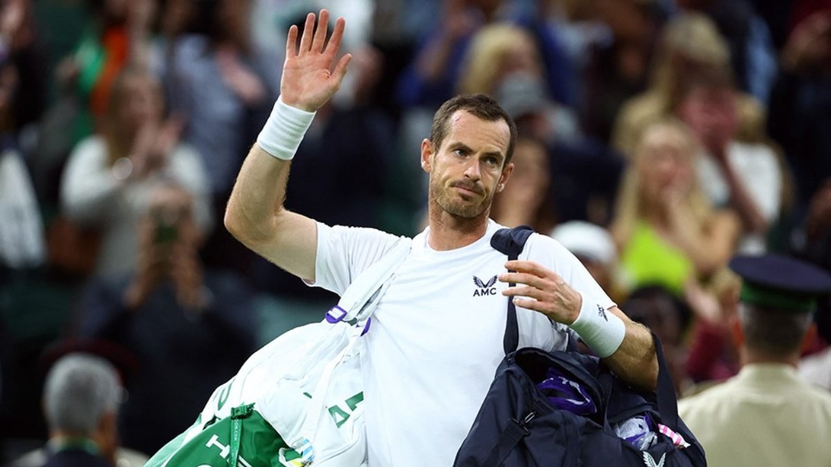 Andy Murray Wimbledon'a veda etti