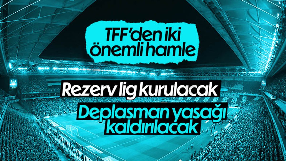 TFF'den 'Rezerv Lig' açıklaması
