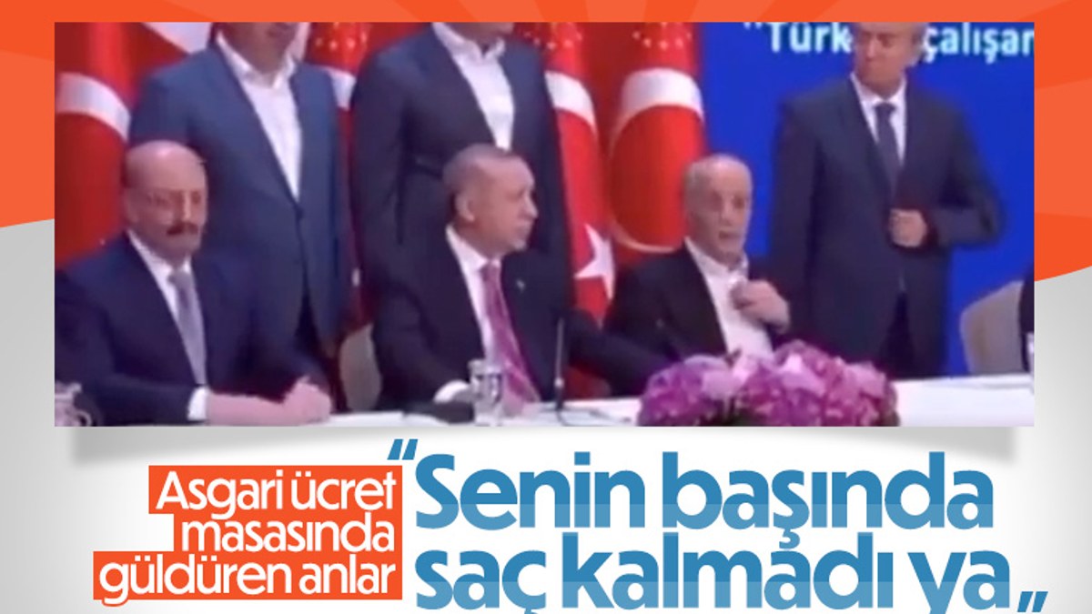 Cumhurbaşkanı Erdoğan'dan Ergün Atalay'a: Senin başında da saç kalmadı ya