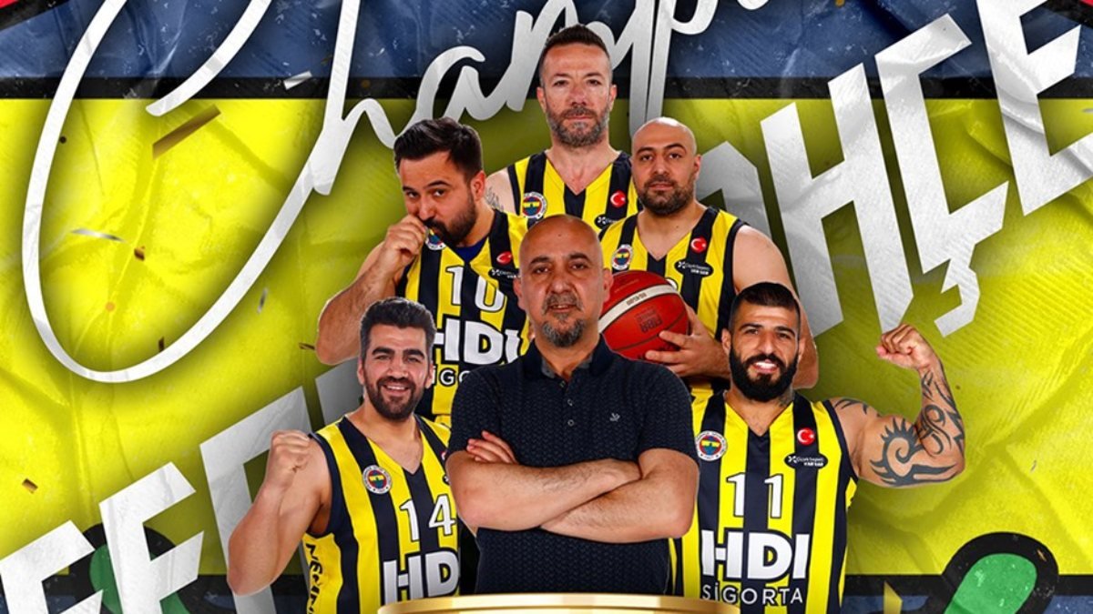Tekerlekli Sandalye Basketbol Ligi'nde şampiyon Fenerbahçe