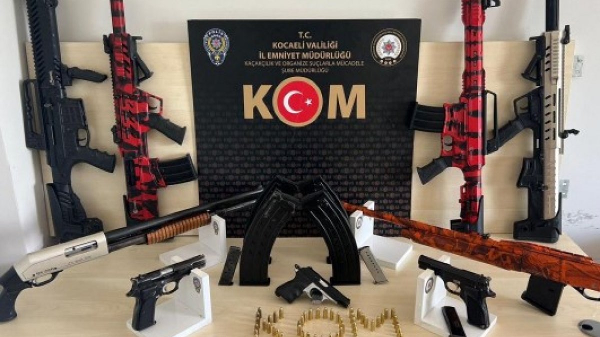 Kocaeli'de suç örgütüne operasyon: 14 gözaltı