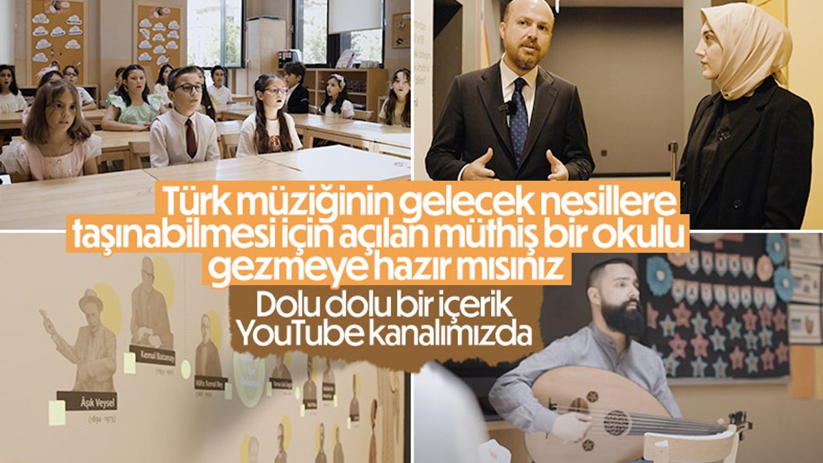 Bilal Erdoğan, Palet Türk Müziği İlkokulu'nu anlattı