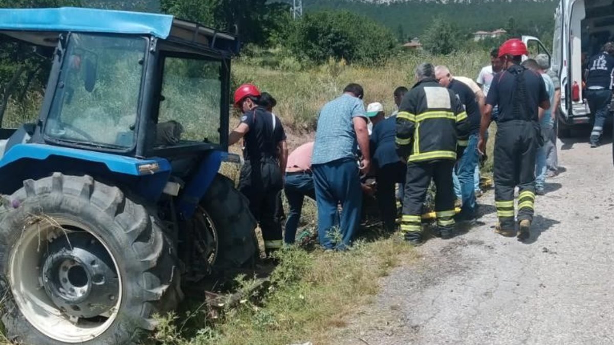Kütahya'da traktör kazası: 2 ölü, 2 yaralı