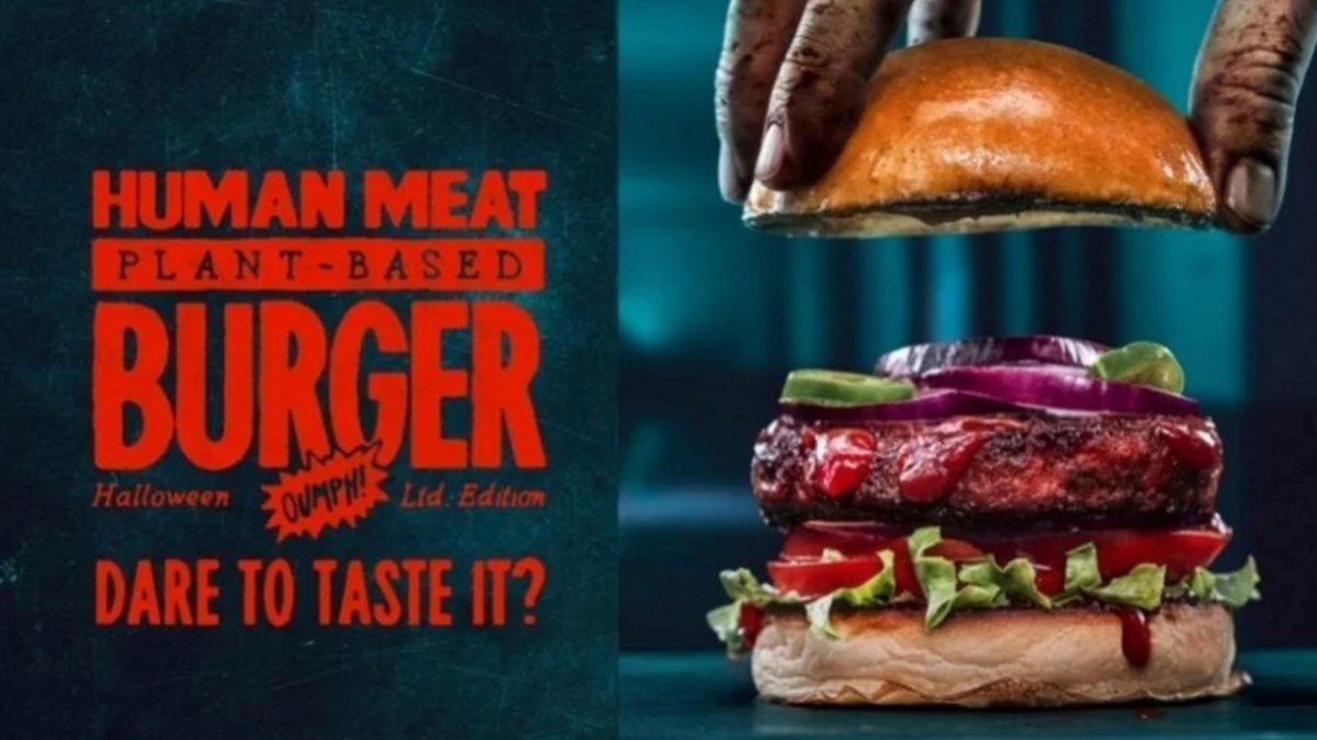 İnsan eti tadında vegan burger! Tadı merak edildi...