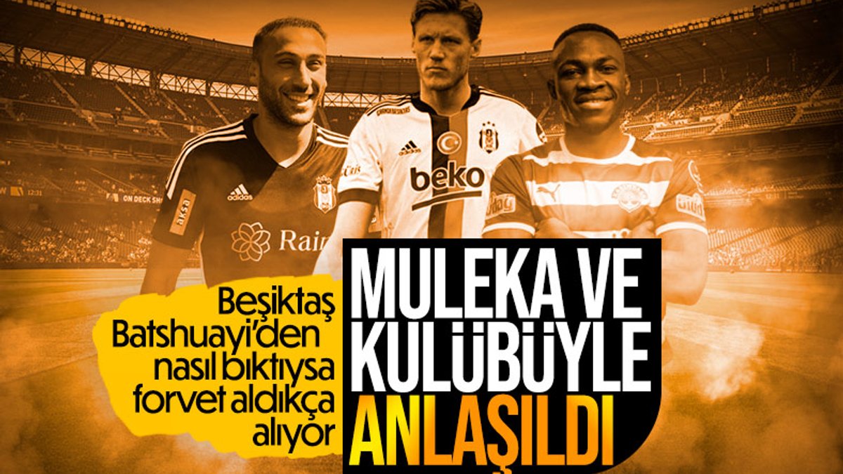 Beşiktaş'ın istediği Jackson Muleka'da son durum