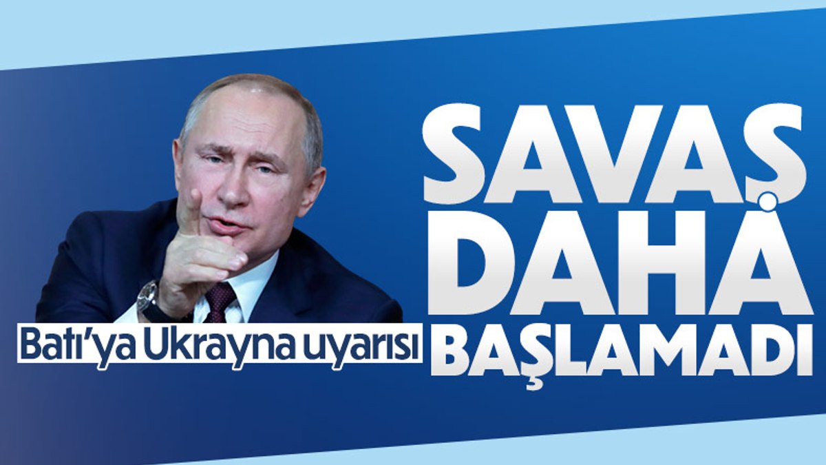 Vladimir Putinden Batılı ülkelere gözdağı