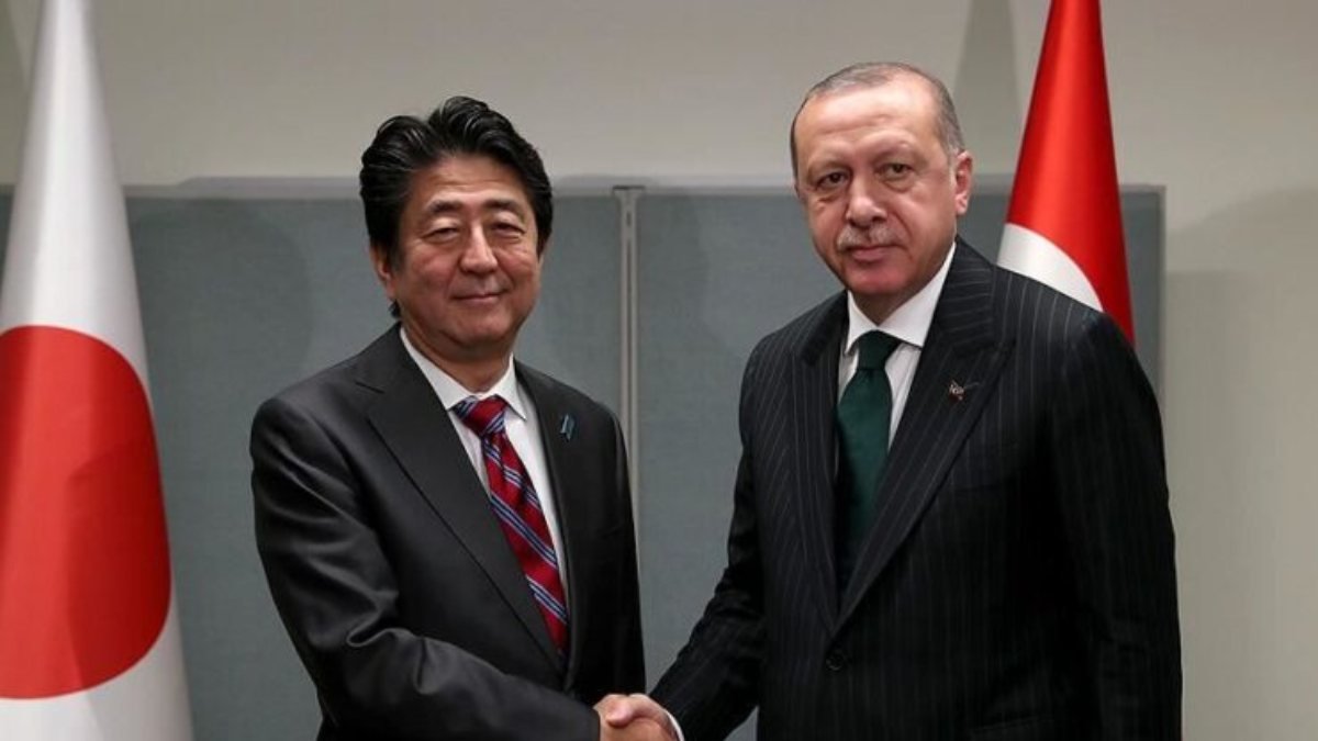 Cumhurbaşkanı Erdoğan'dan, Şinzo Abe için taziye mesajı