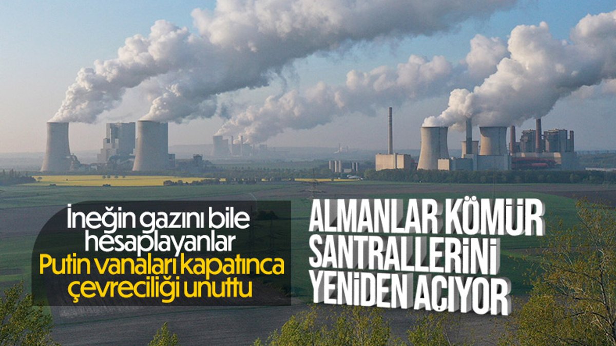 Almanya’da kömürle çalışan elektrik santralleri yeniden açılıyor