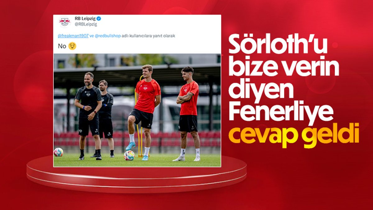 Leipzig'den Fenerbahçe taraftarını üzen cevap