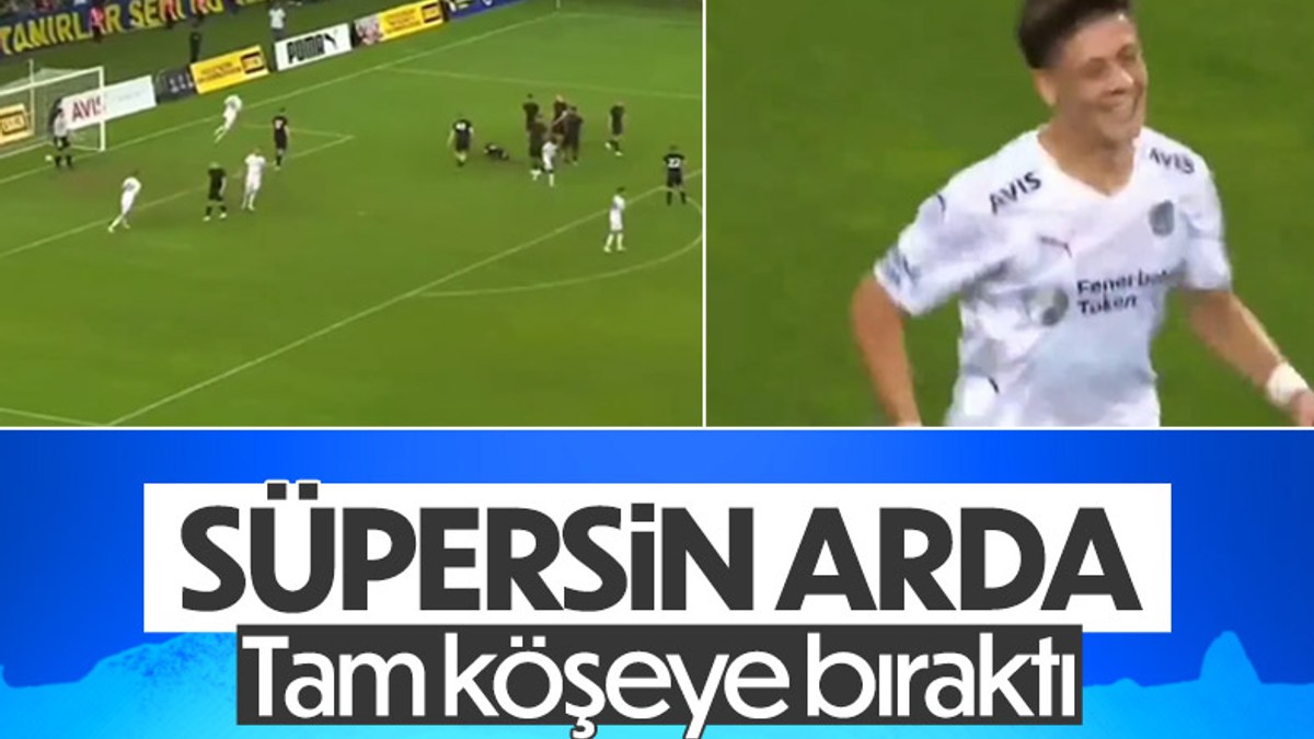 Arda Güler'in Hull City'e attığı frikik golü beğeni topladı