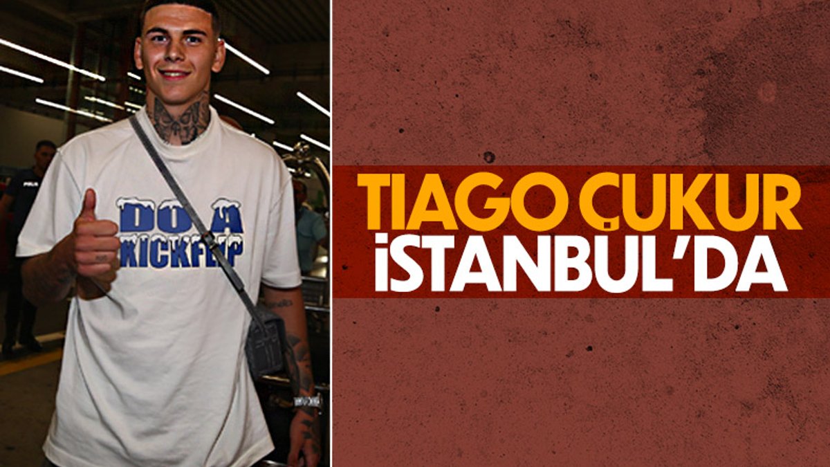 Tiago Çukur Fenerbahçe için İstanbul'a geldi